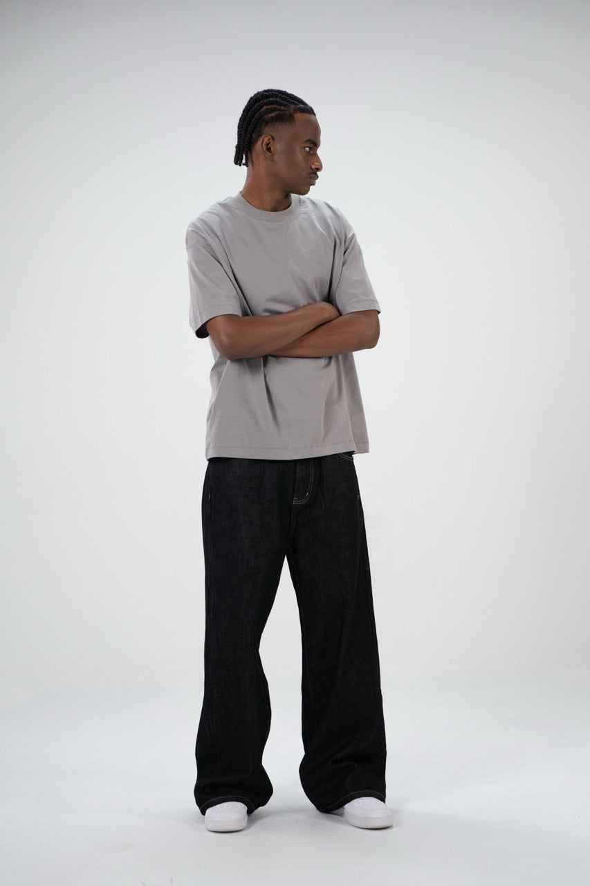 Drop Shoulder T-shirt Midgrey