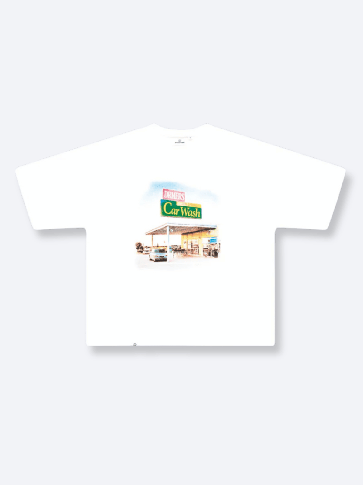 CAR WASH TEE - WHITE
