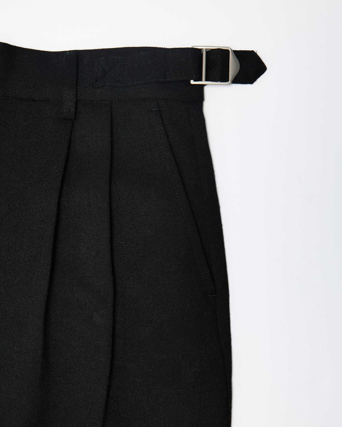 Pleated Pants - Black