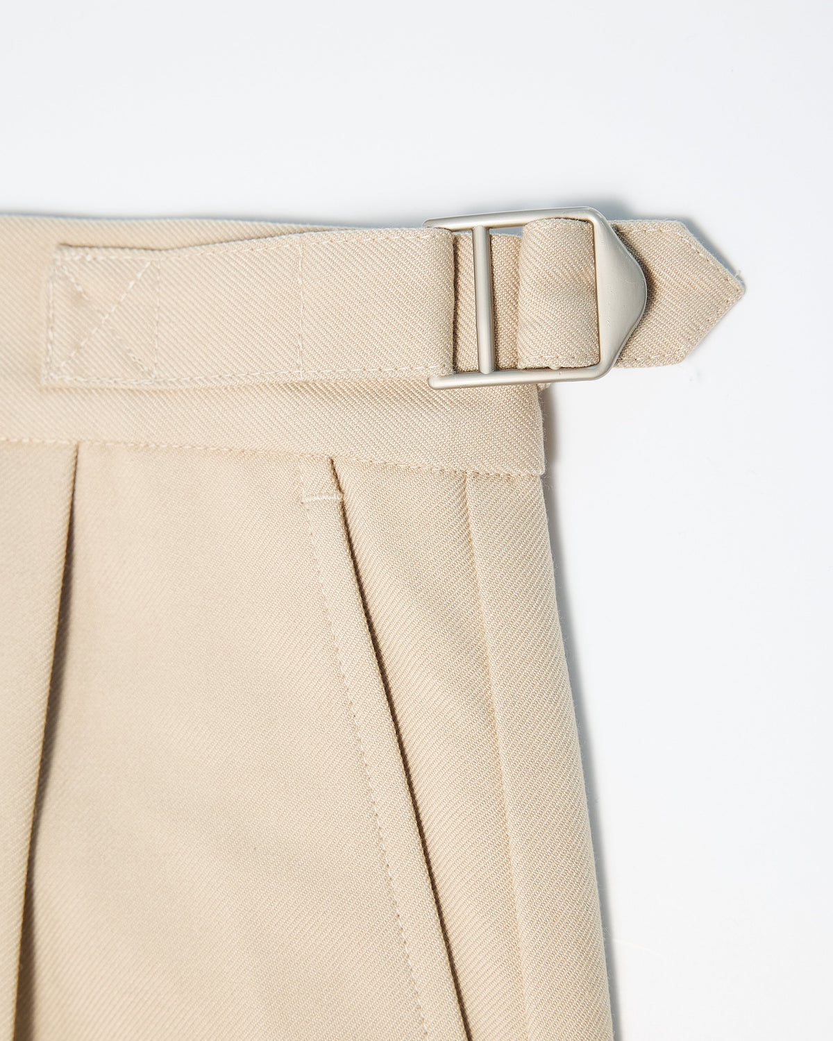 Pleated Pants - Beige