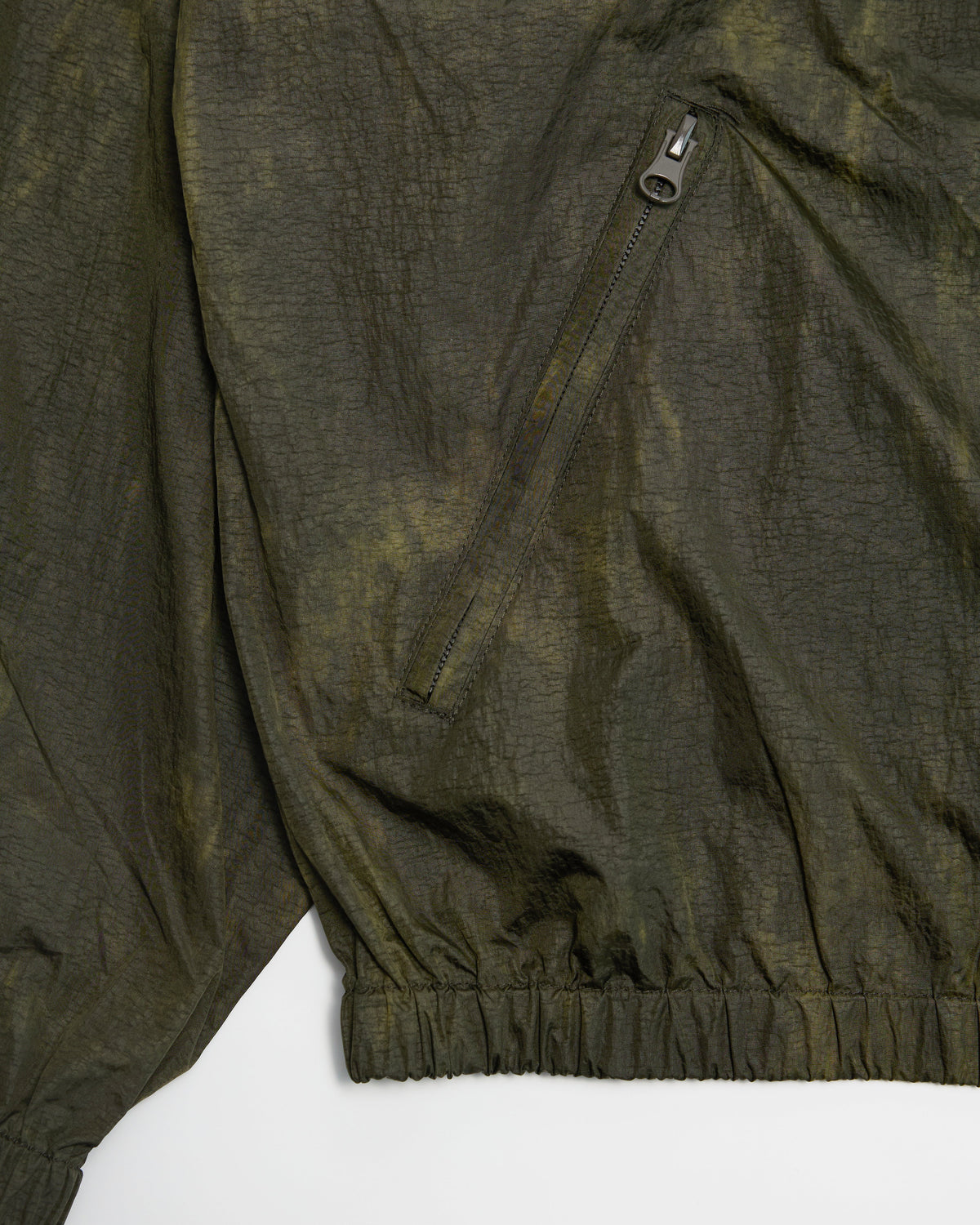 Vintage Track Jacket - Olive