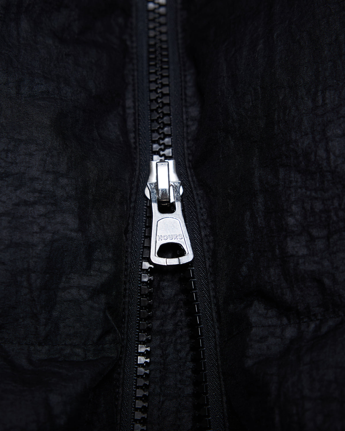 Hooded Puffer Jacket - Black