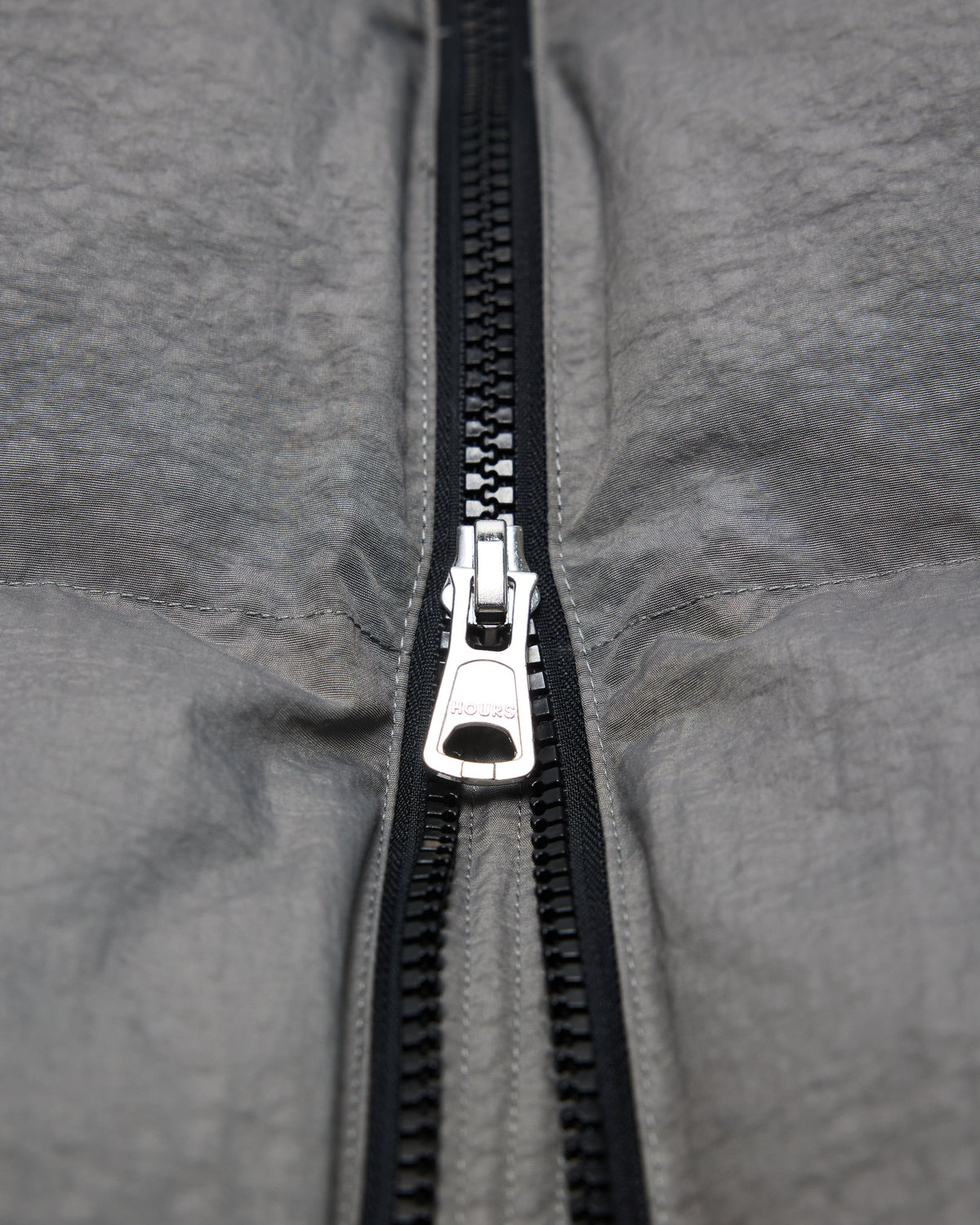 Hooded Puffer Jacket - Grey