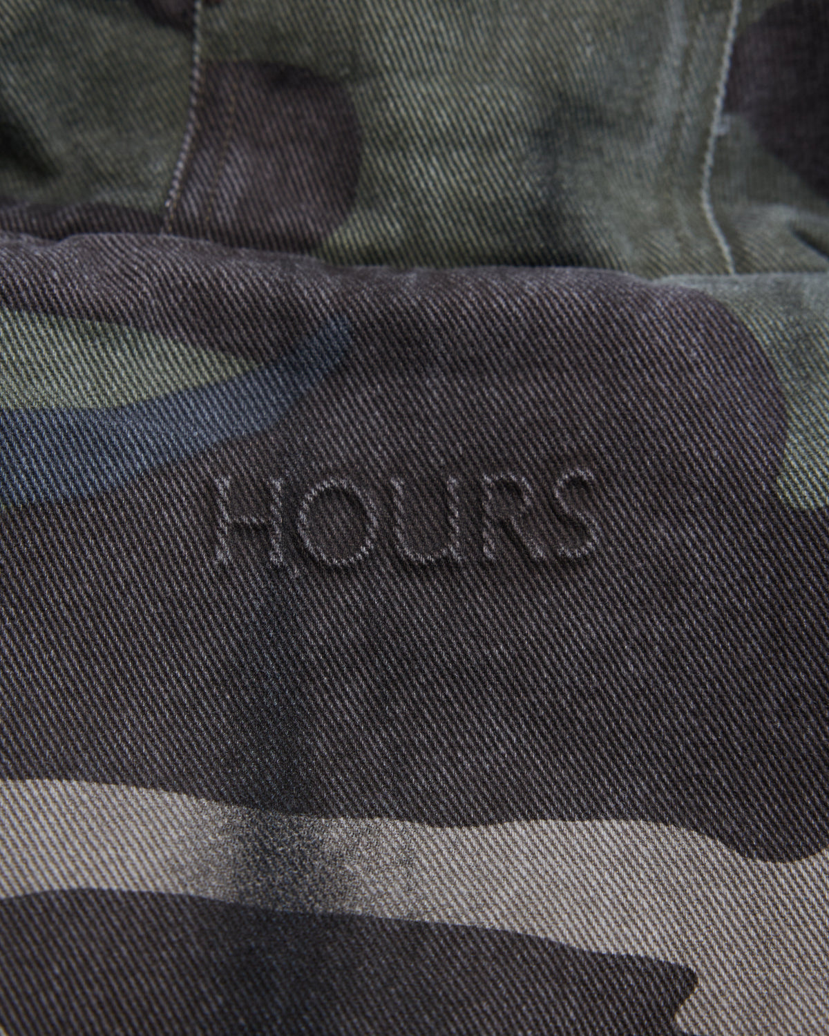 Hooded Canvas Jacket - Camo