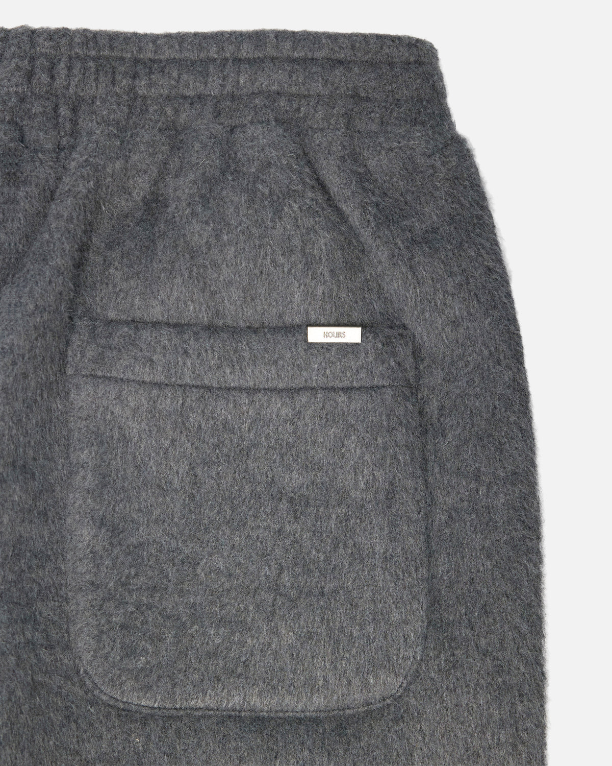 Wool Baggy Pant - Grey