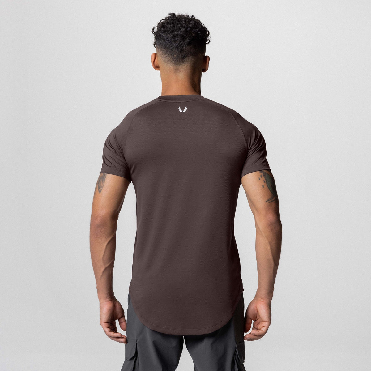 0660. AeroSilver® Established Tee - Dark Earth