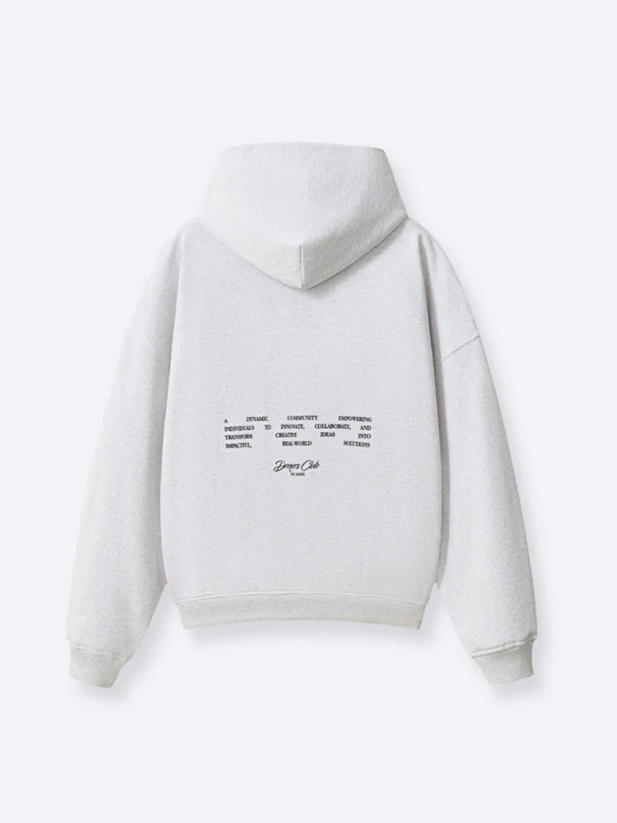 COMMUNITY HOODIE - HEATHER GREY