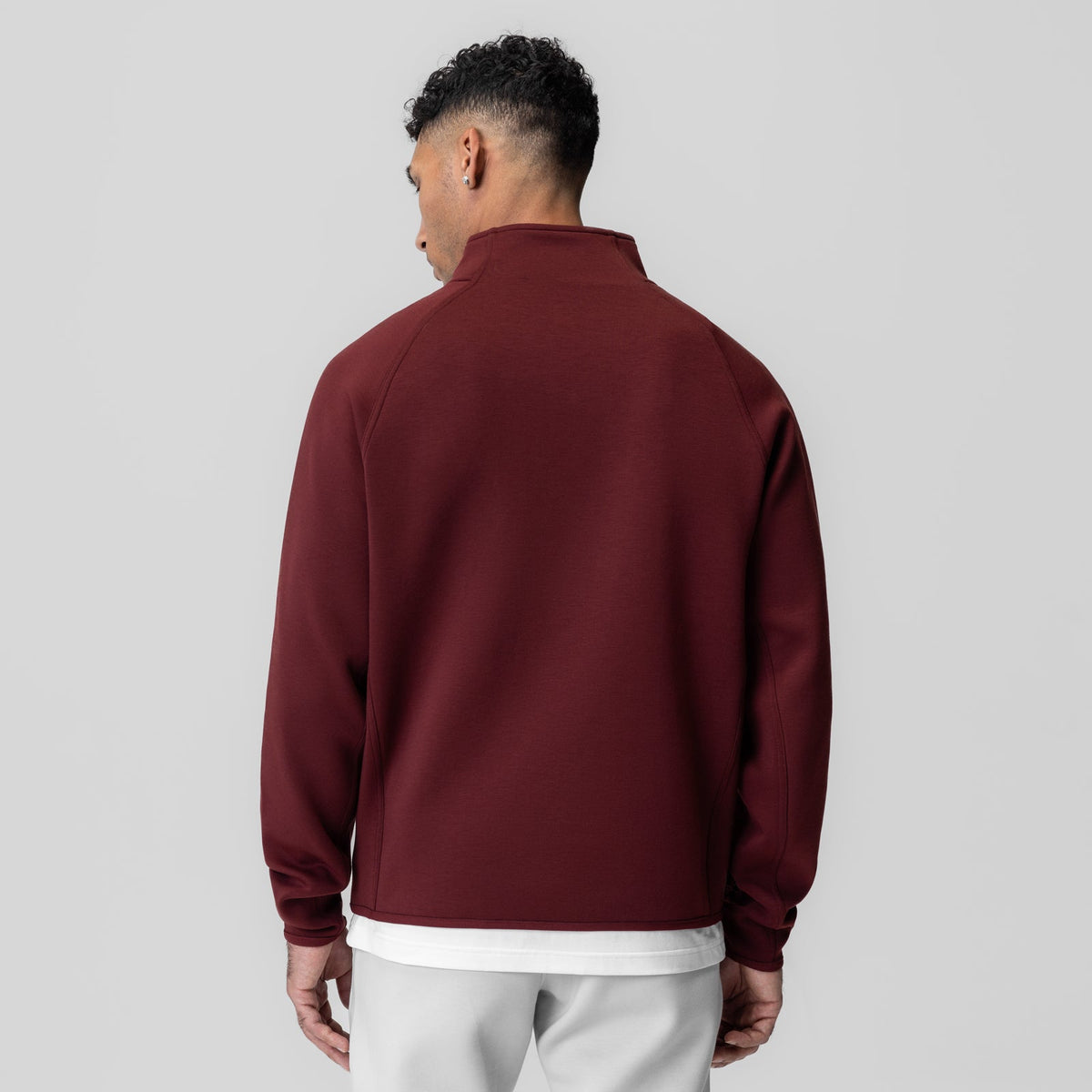 1021. Dri-Core™ Quarter Zip - Crimson