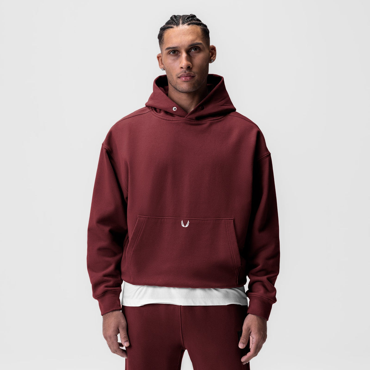 0648. Tech-Terry™ Hoodie - Crimson