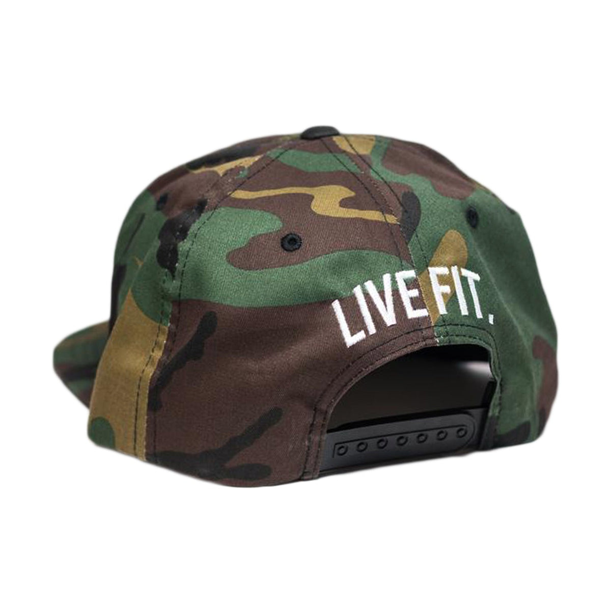 C Snapback - Camo/White