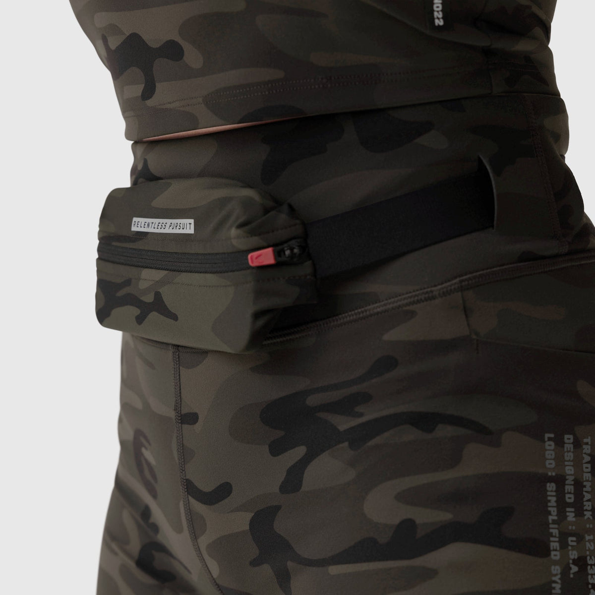 W029. LYCRA® 3-in-1 Biker Short - Dark Camo