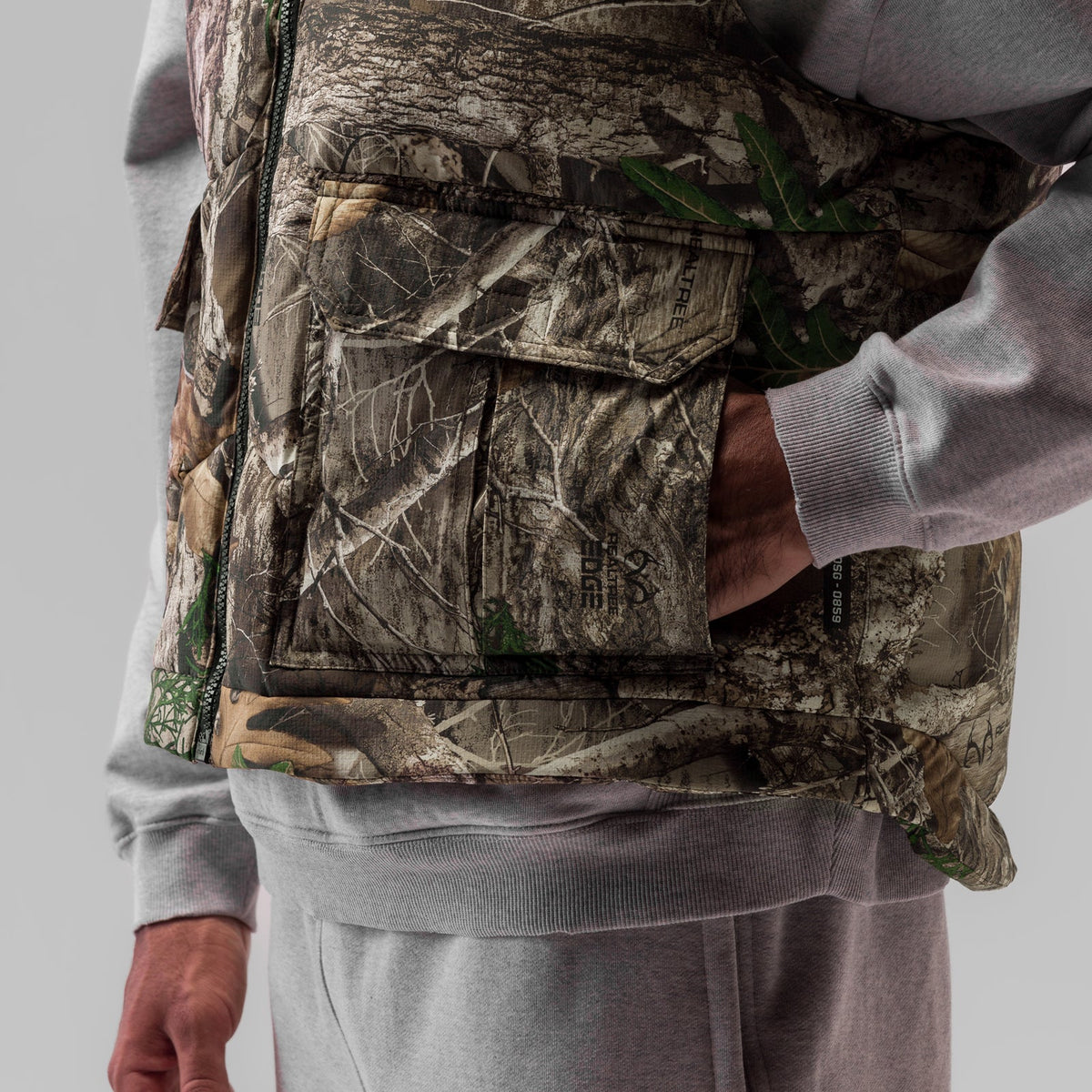 0859. Ripstop Insulated Puffer Gilet - Realtree® Camo