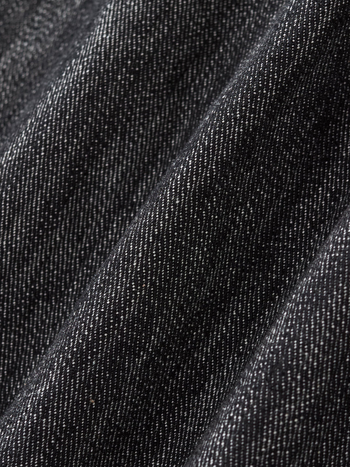 DRIFT RAW DENIM JEANS - BLACK