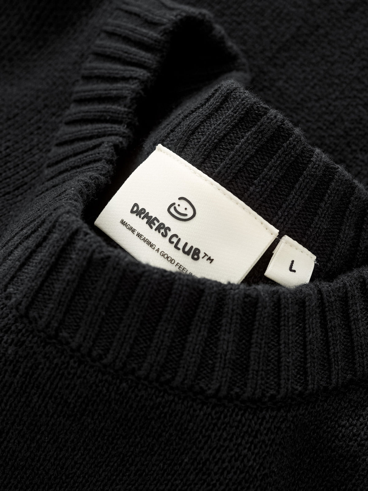 FLOWER KNIT - BLACK