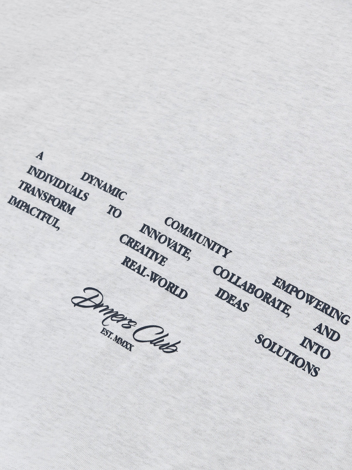 COMMUNITY HOODIE - HEATHER GREY