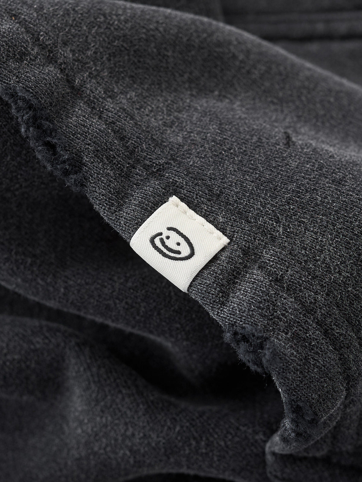 PARALLEL ZIP UP - WASHED BLACK