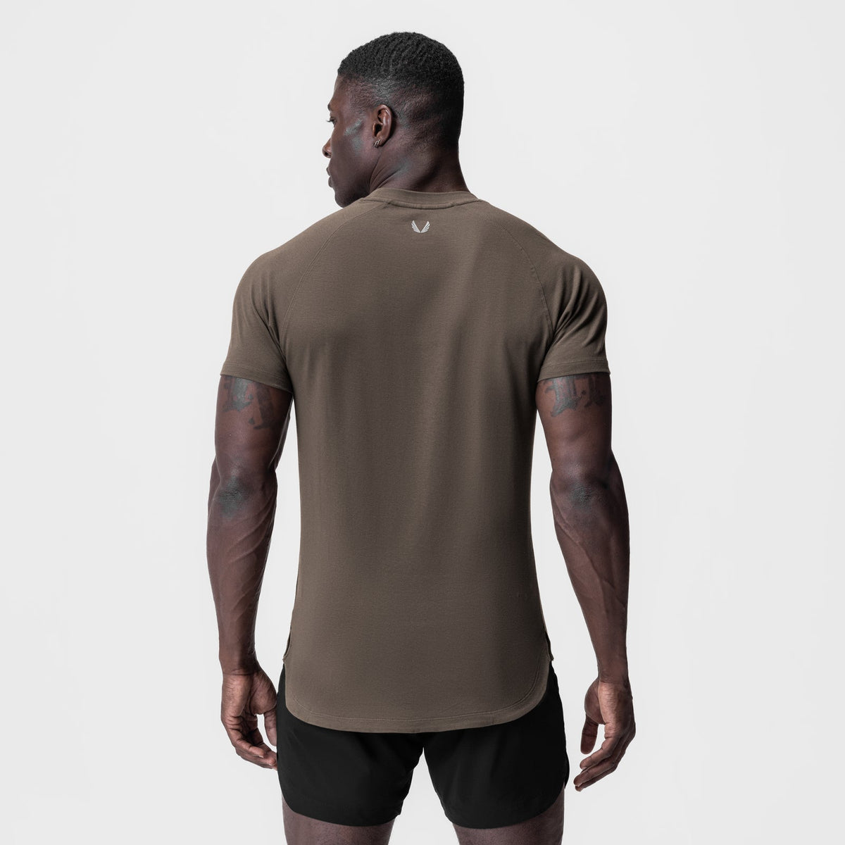 0767. Supima® Established Tee - Deep Taupe