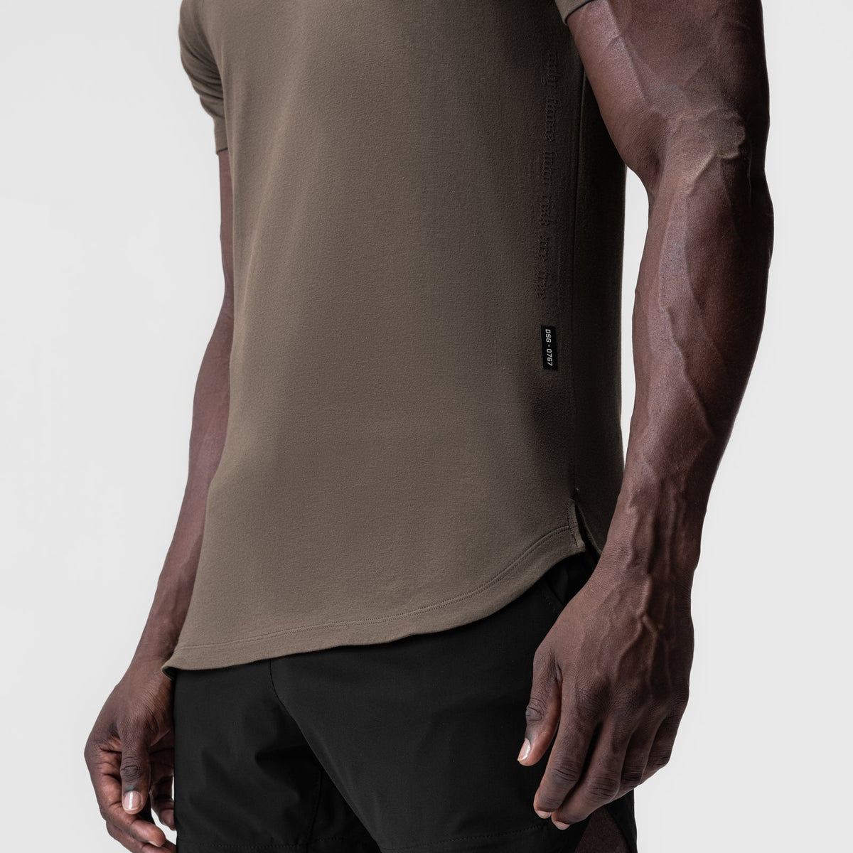 0767. Supima® Established Tee - Deep Taupe