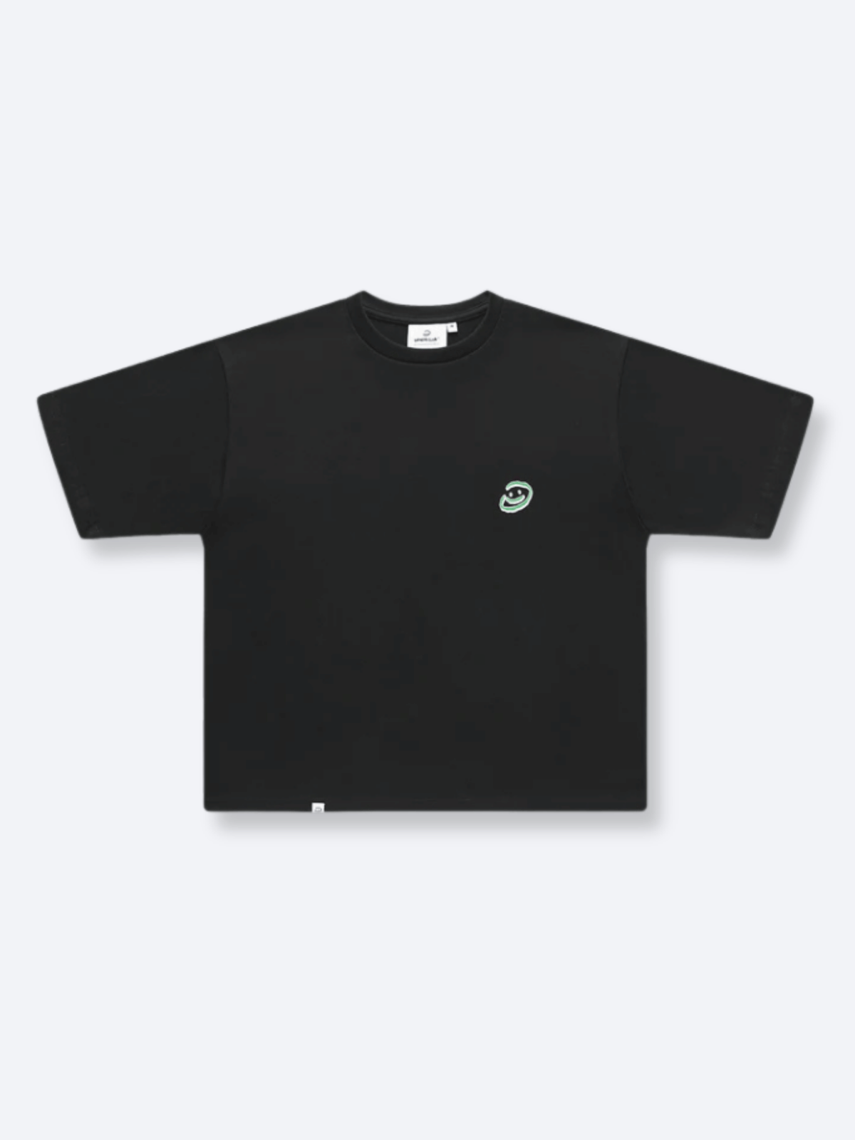 DOODLE SMILEY TEE - BLACK