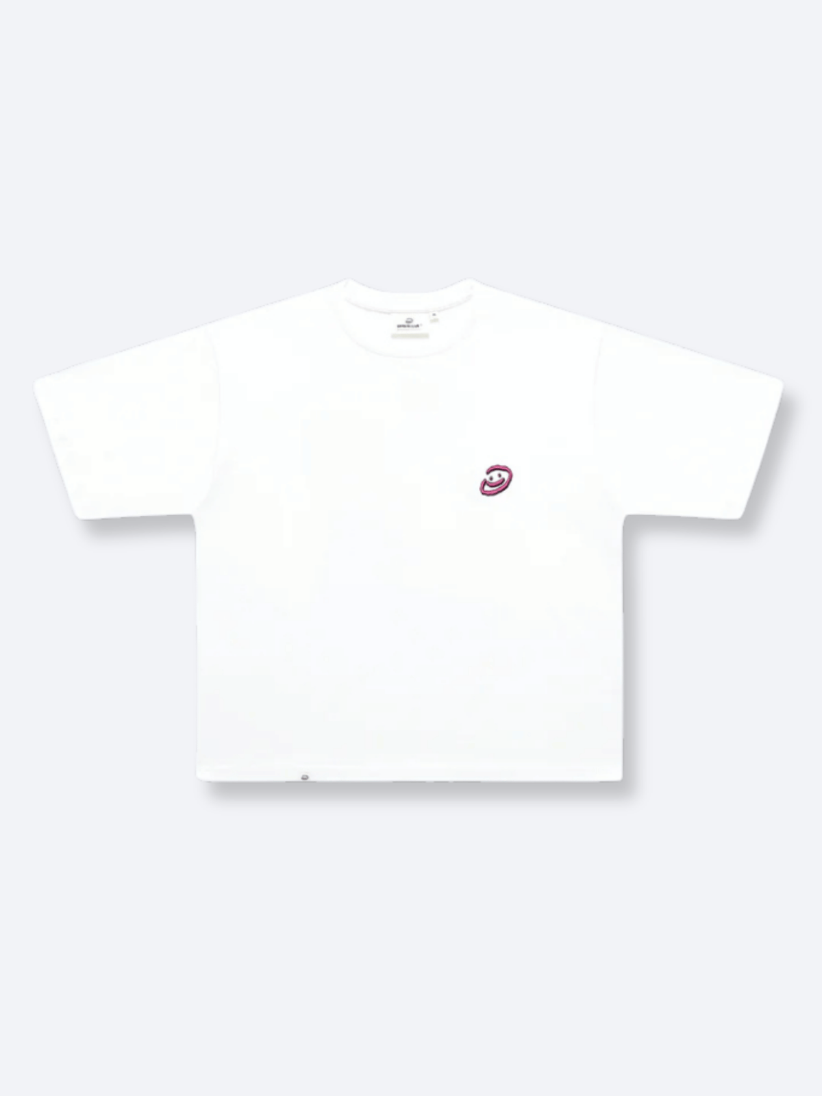 DOODLE SMILEY TEE - WHITE