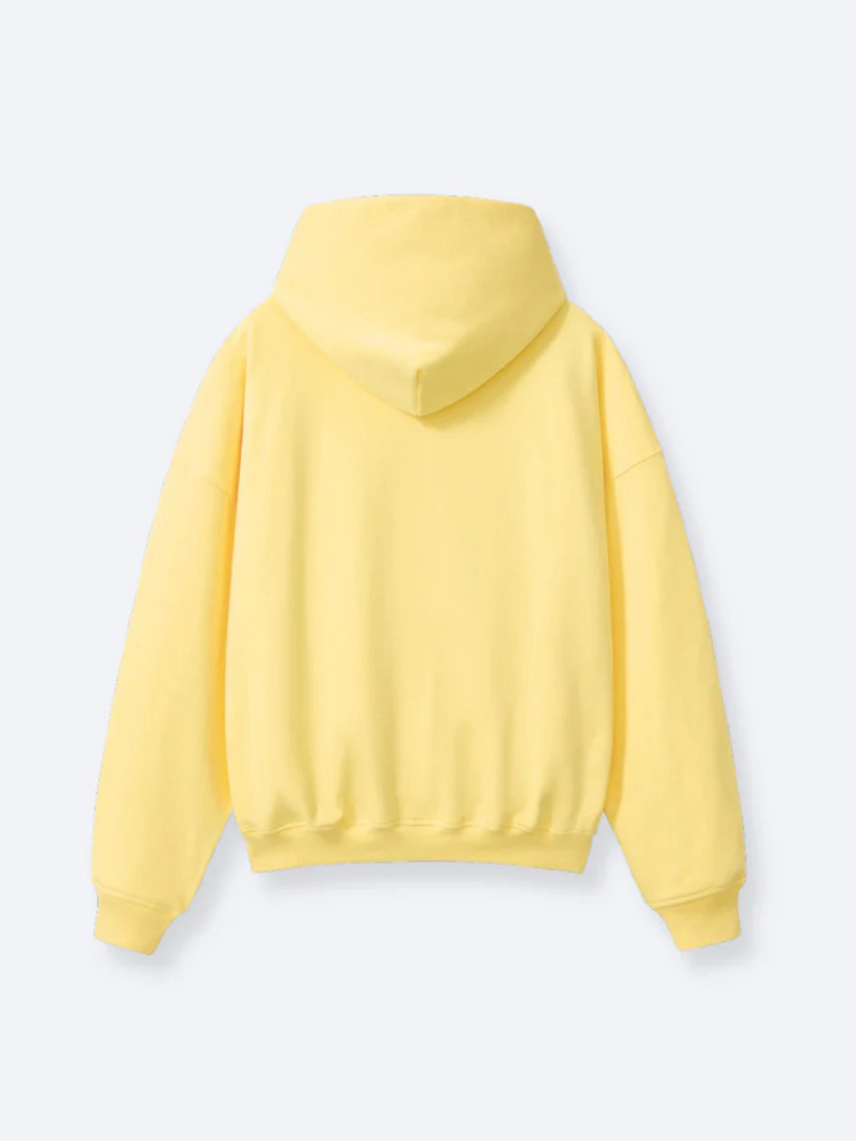 DOODLE TEXT HOODIE - SUNSHINE