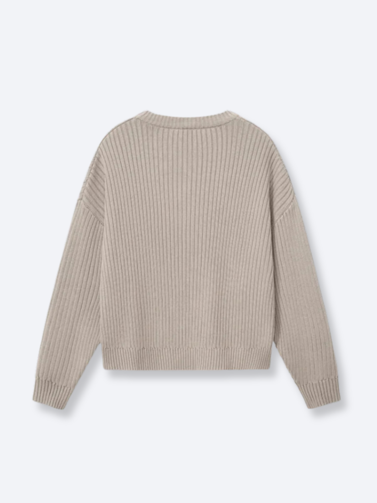 DRMERS RIBBED KNIT - BROWN