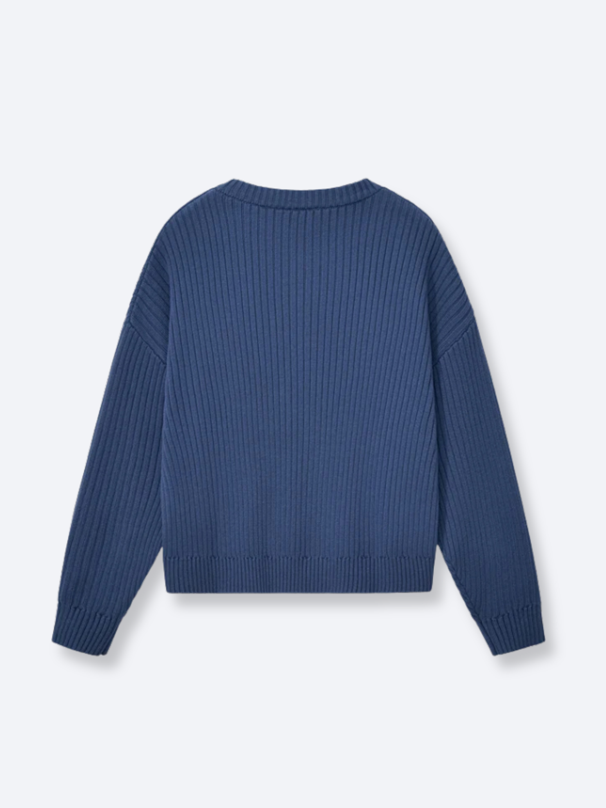 DRMERS RIBBED KNIT - NAVY