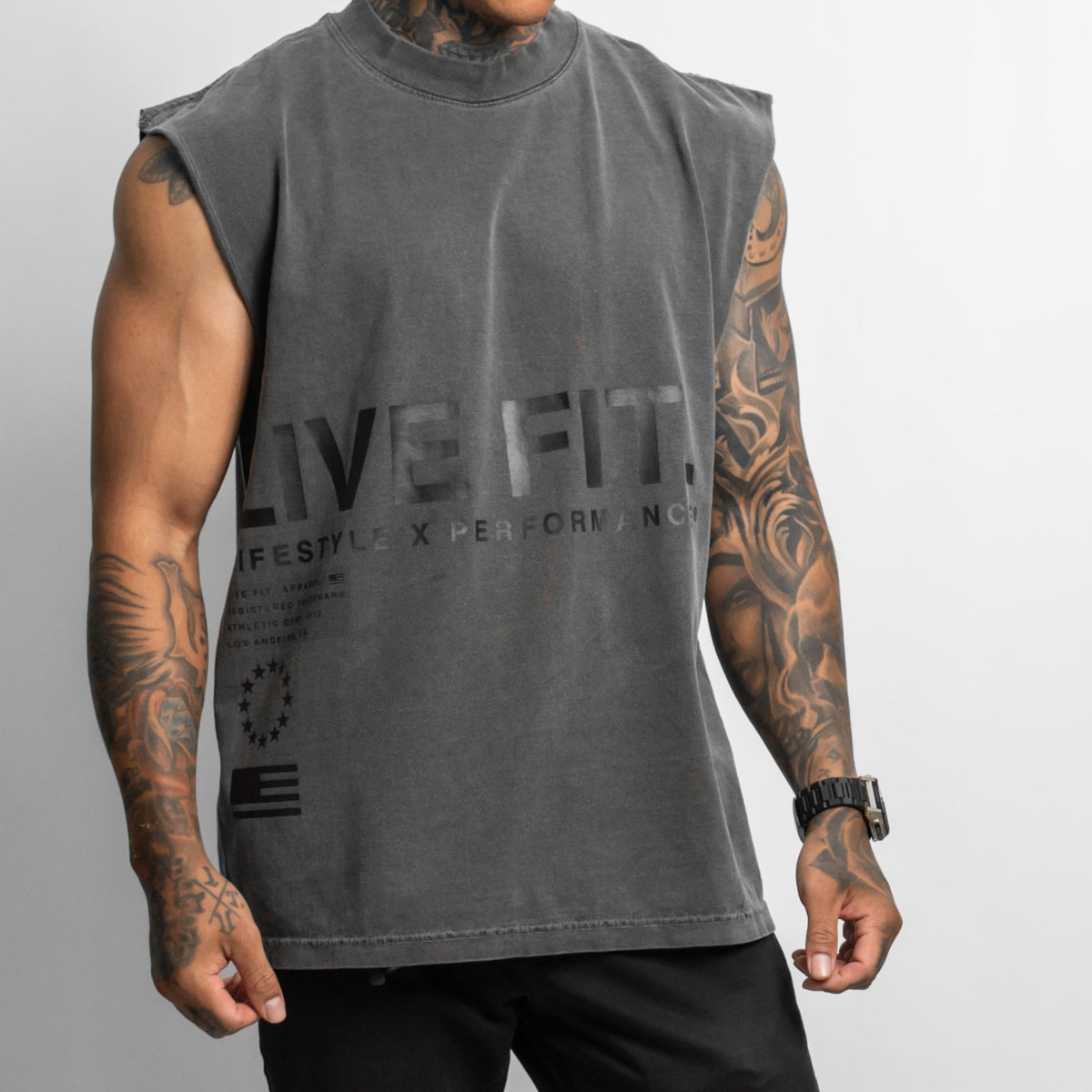 Urban Muscle Tank - Shadow / Black