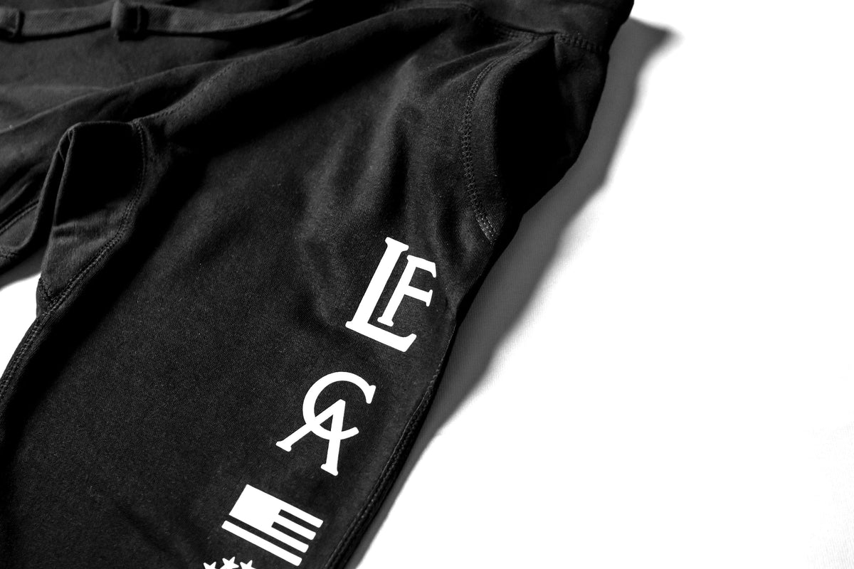 CA Fleece Joggers - Black