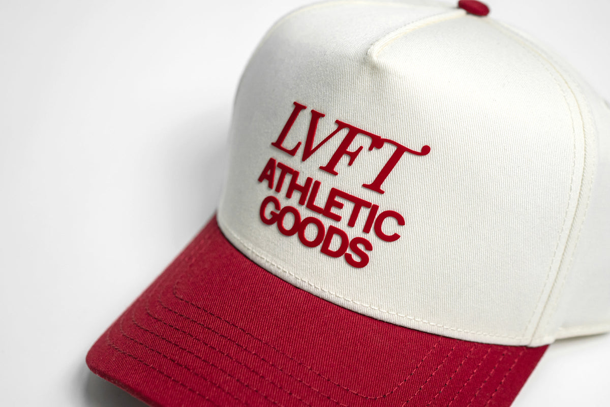 Athletic Goods Clubhouse A Frame - Natural / Red