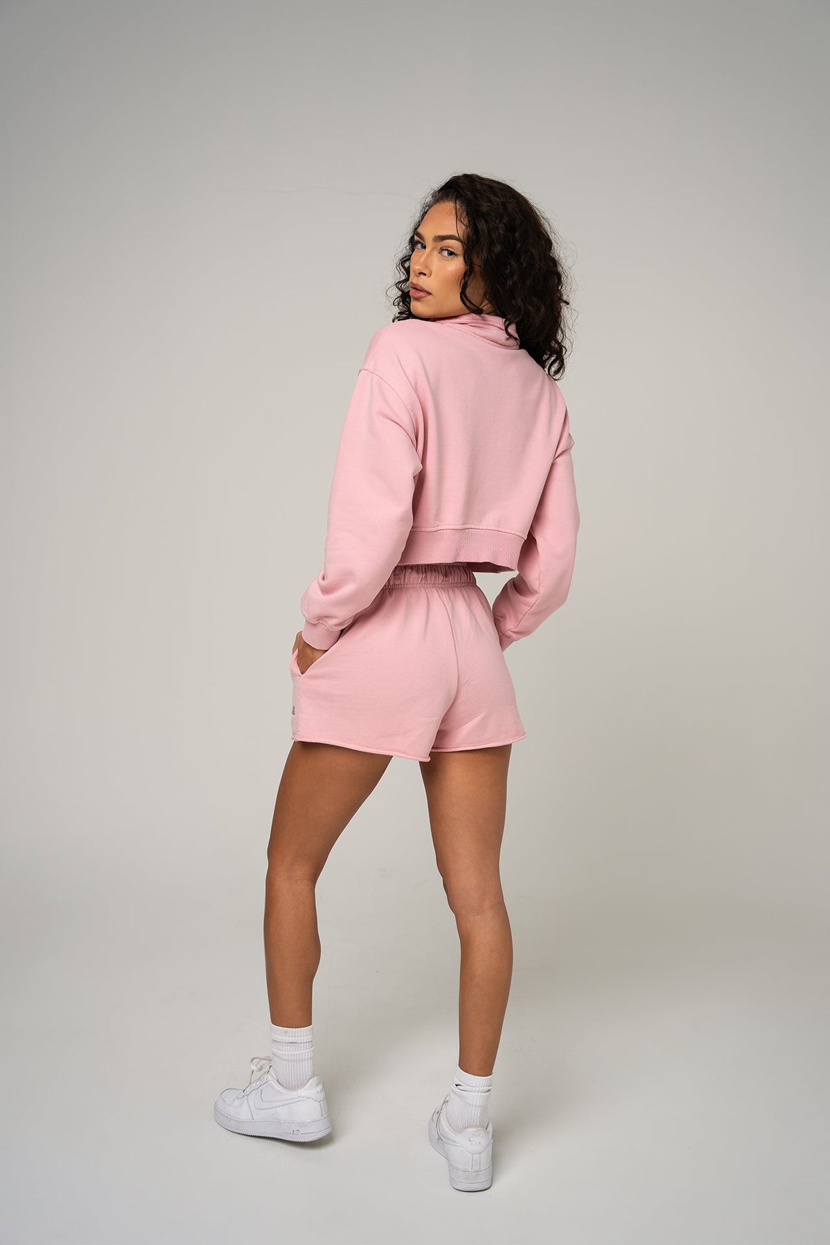 WOMEN'S FLEECE ZIP-UP - PINK