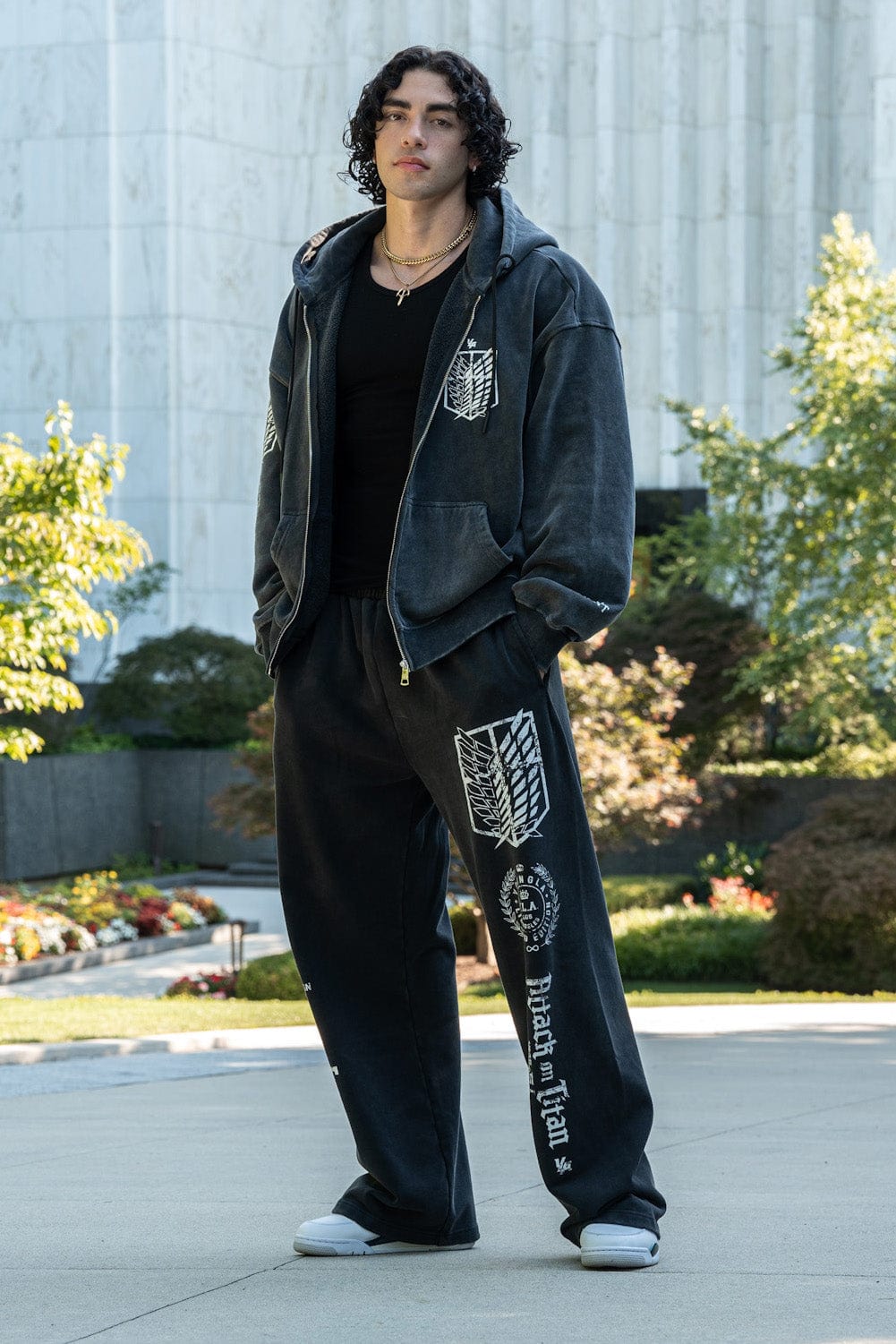 5138 - AOT©  x YLA Zip-Up Hoodies