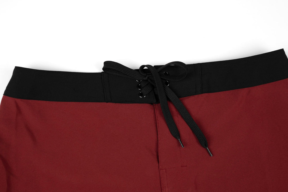 Signature Pro Boardshorts - Black / Maroon