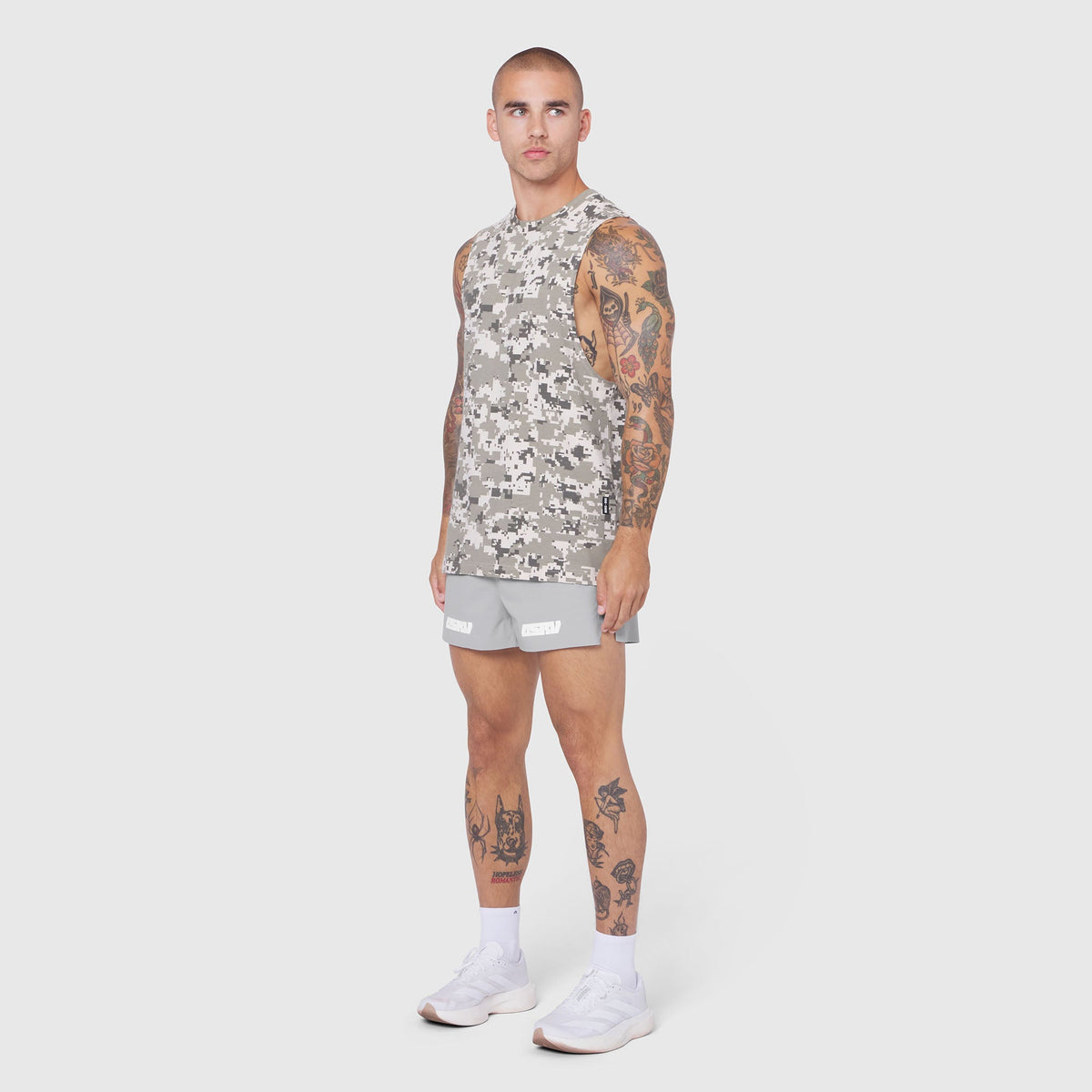0926. Supima® Muscle Tank - Digital Camo