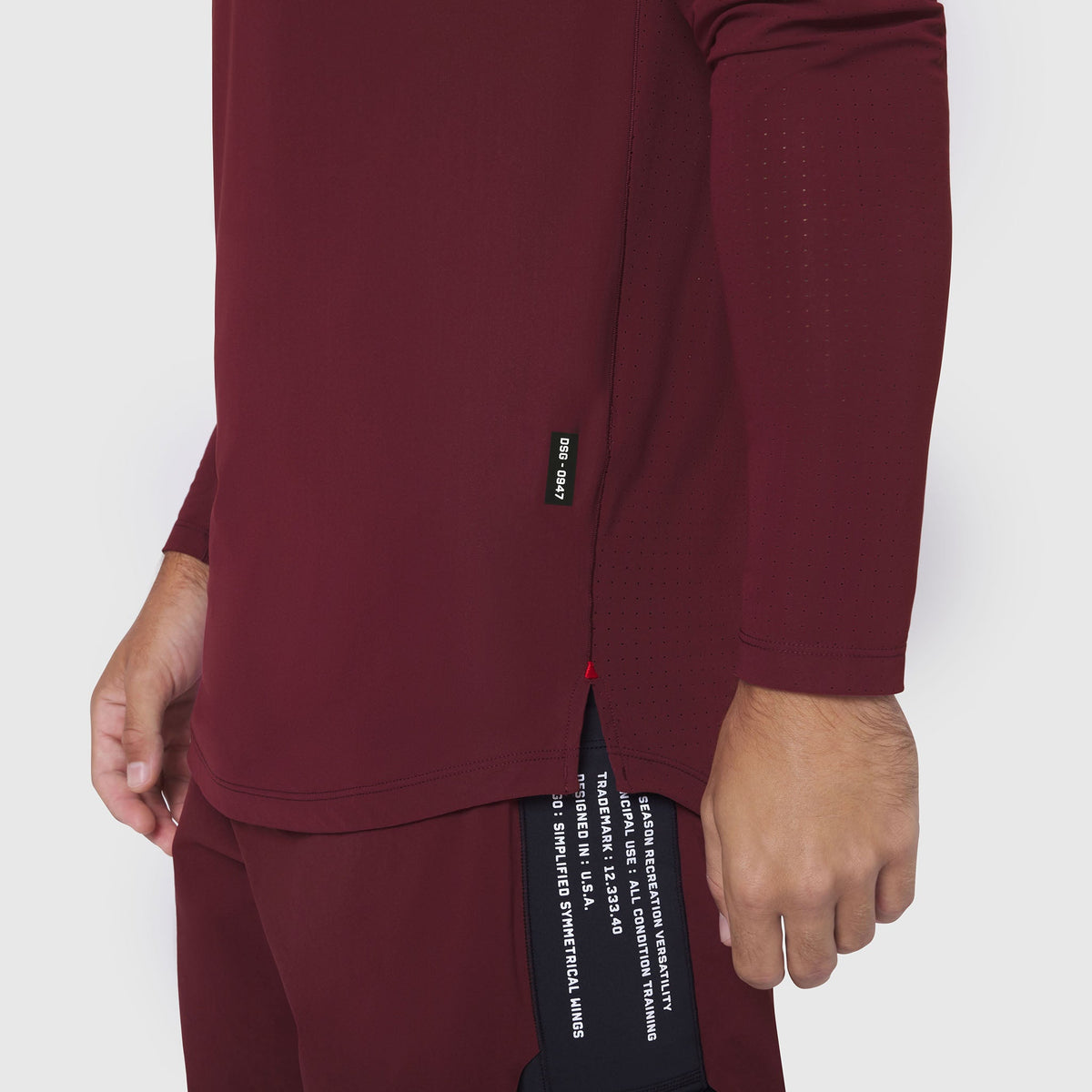 0947. Laser-Vent™ Established Long Sleeve - Crimson