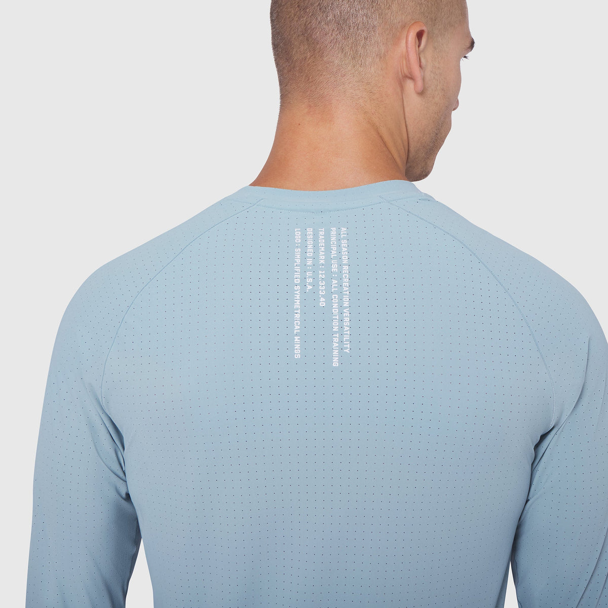 0947. Laser-Vent™ Established Long Sleeve - Light Sky
