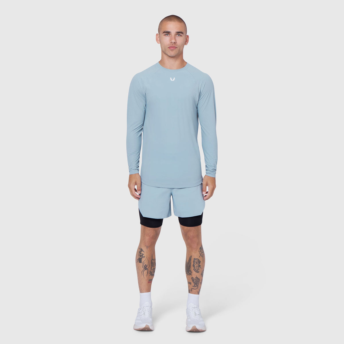 0947. Laser-Vent™ Established Long Sleeve - Light Sky