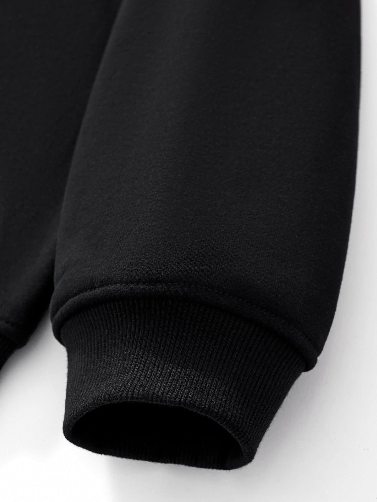 SMILEY BOXY DOUBLE ZIP - BLACK