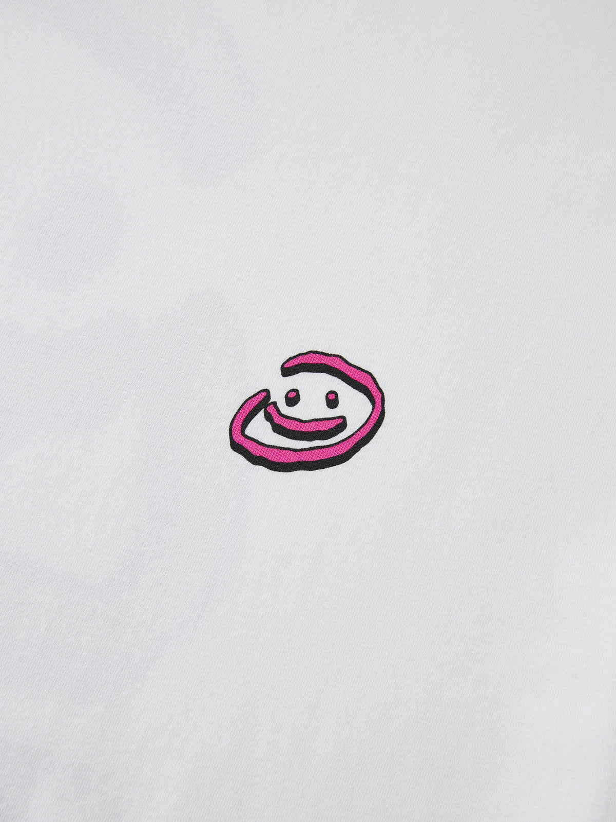 DOODLE SMILEY TEE - WHITE