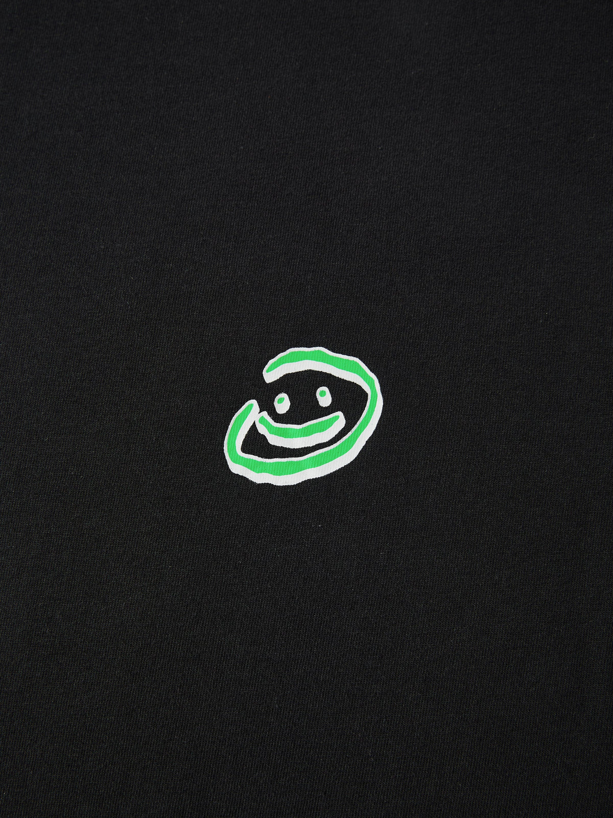 DOODLE SMILEY TEE - BLACK