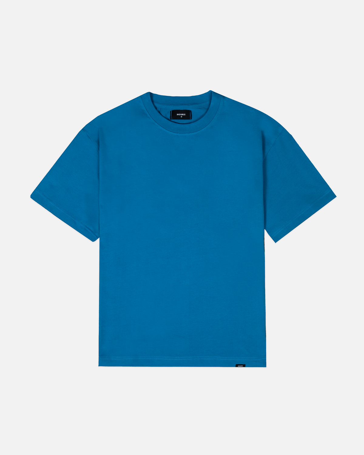 Drop Shoulder T-Shirt - Aqua