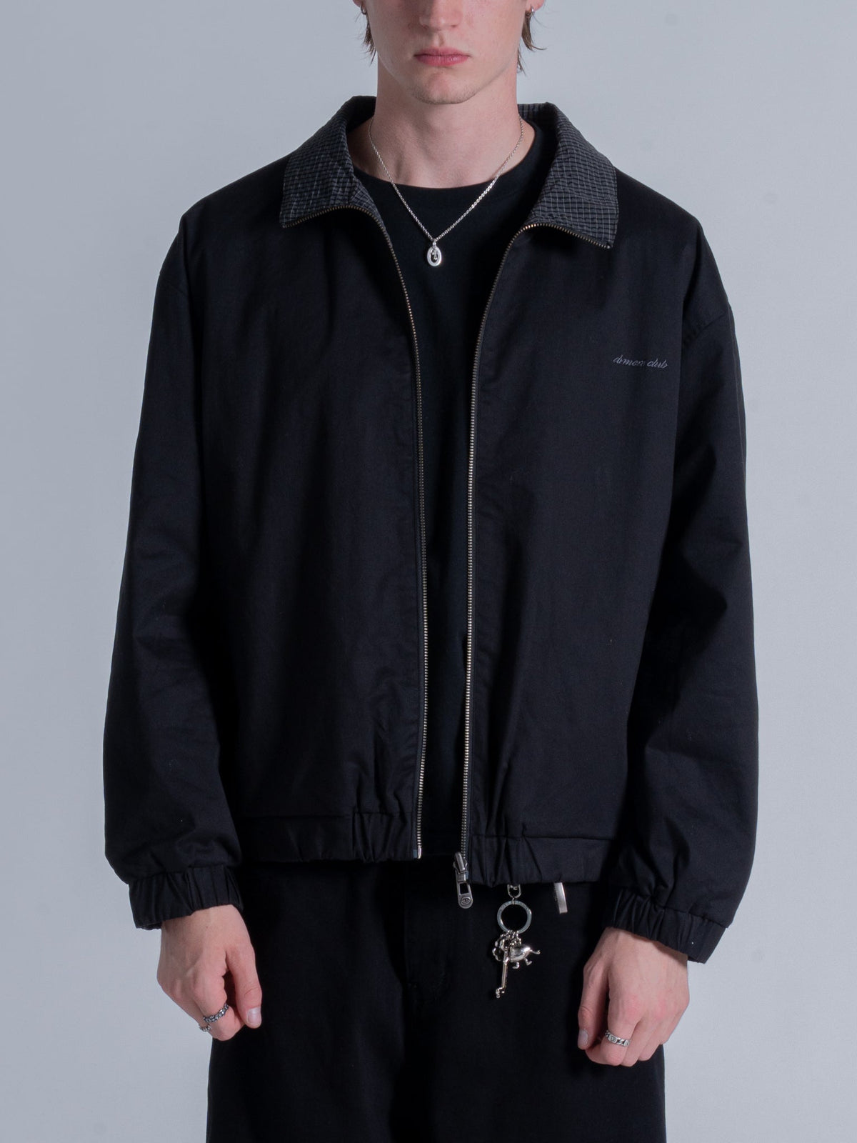 IN-BETWEEN REVERSIBLE JACKET - BLACK