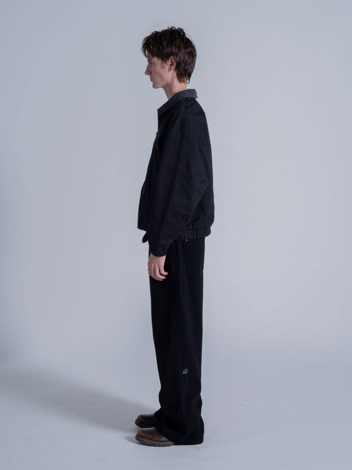 IN-BETWEEN REVERSIBLE JACKET - BLACK