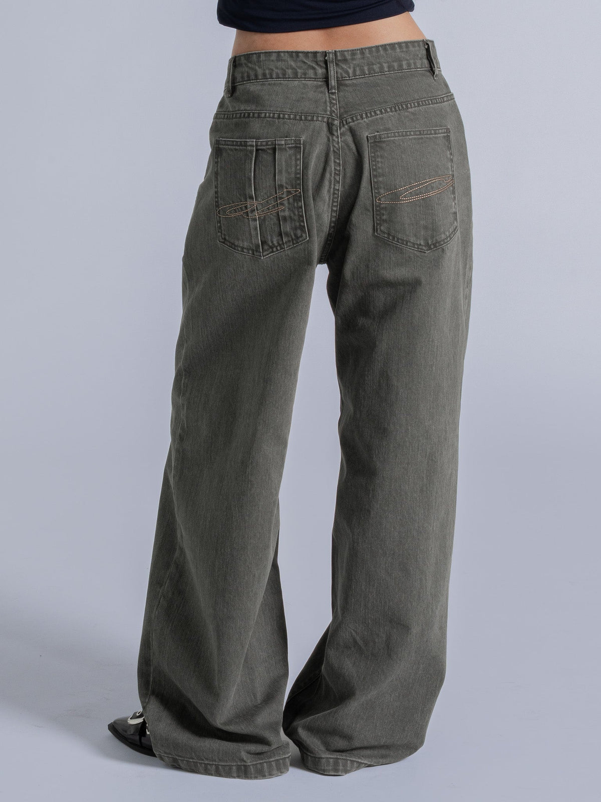 TRACE TROUSER - ARMY GREEN