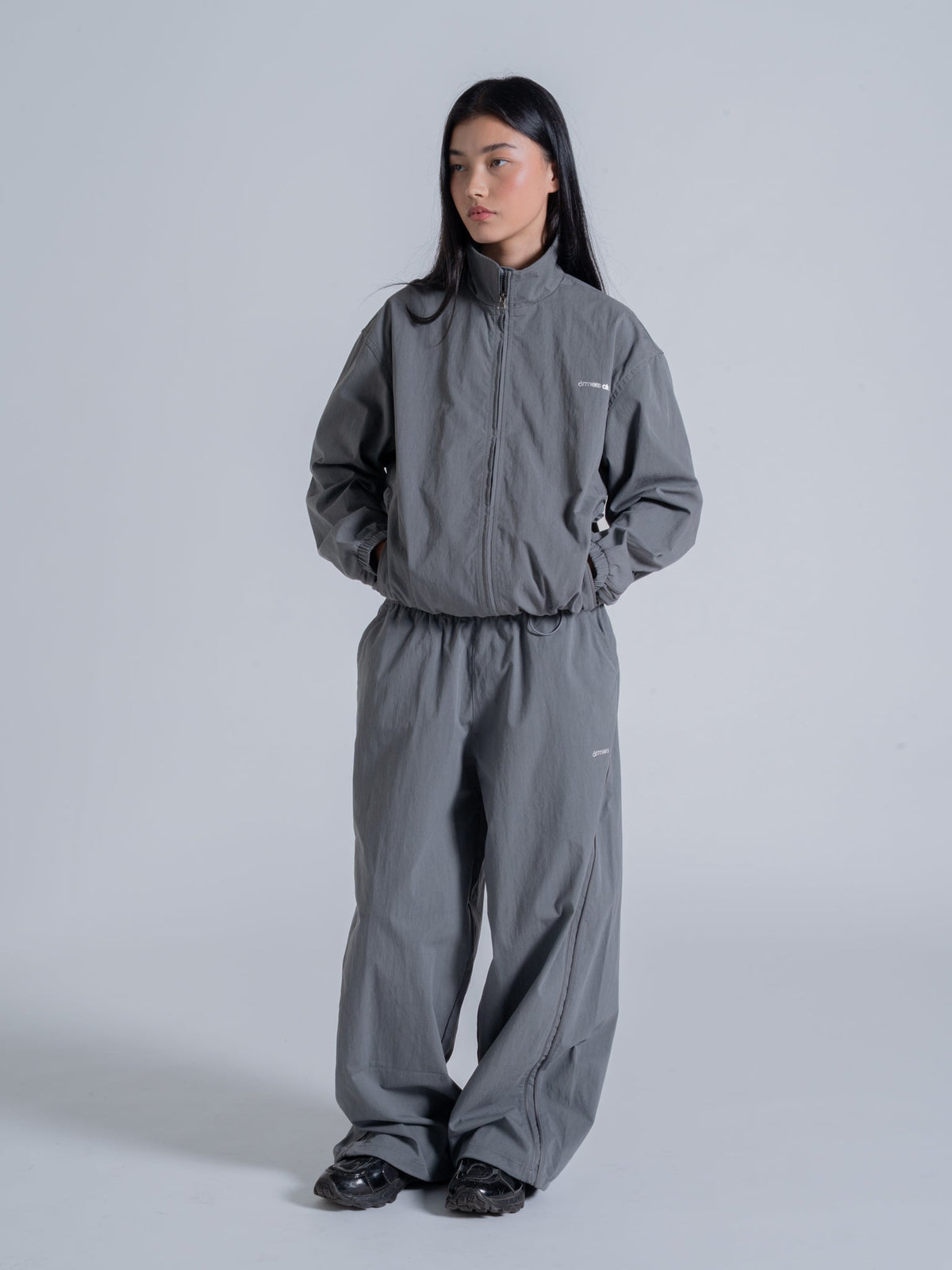 WAVY TRACK JACKET - STORM BLUE