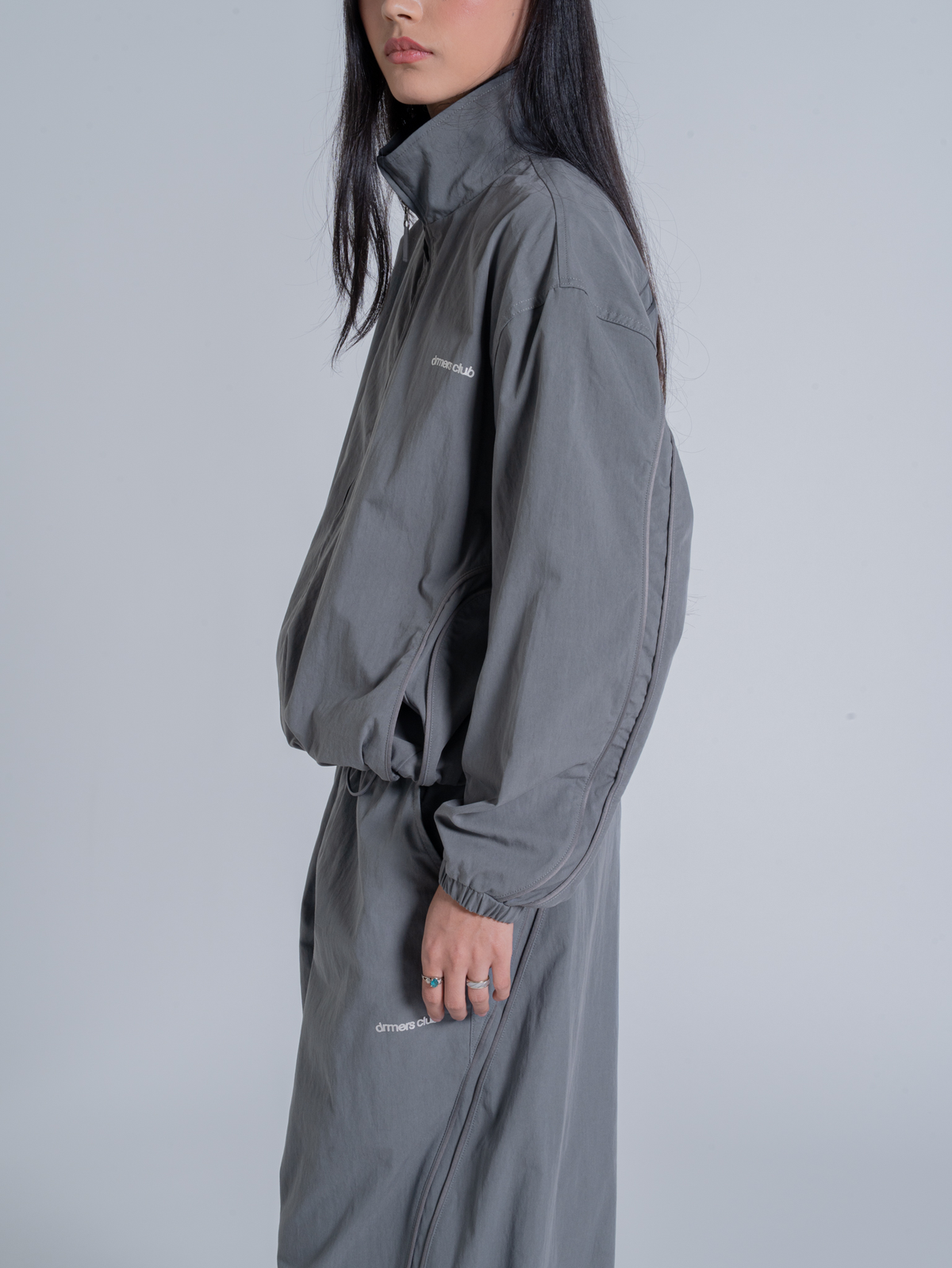 WAVY TRACK JACKET - STORM BLUE
