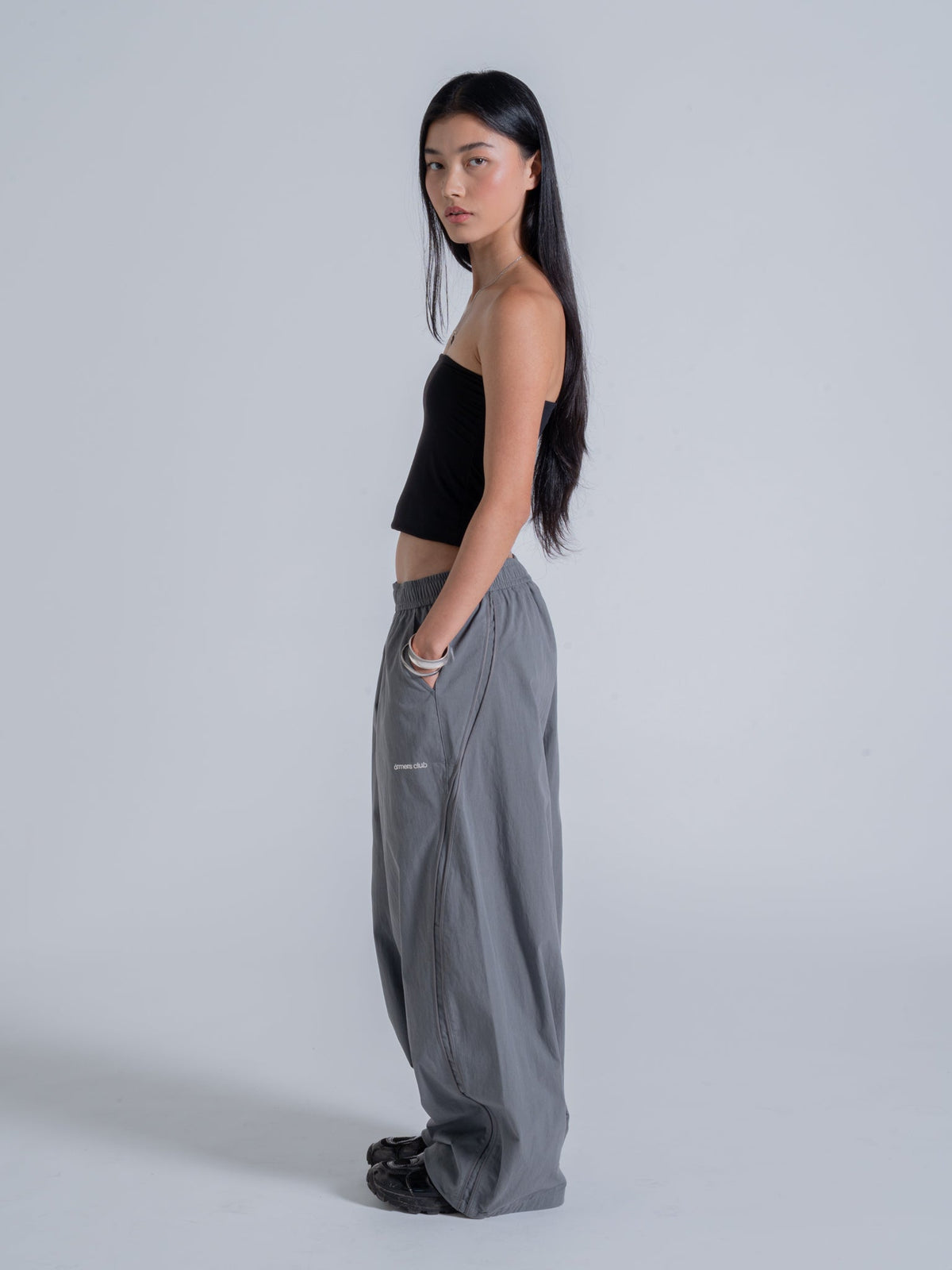WAVY TRACK PANT - STORM BLUE