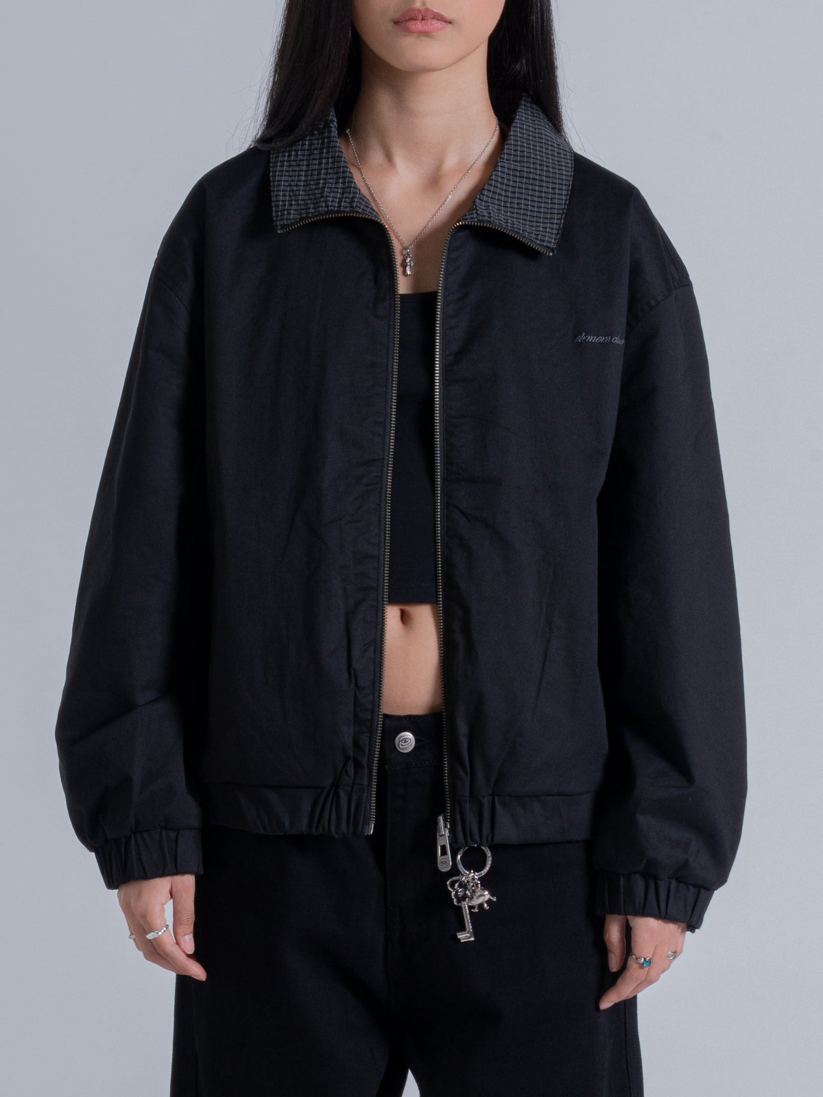 IN-BETWEEN REVERSIBLE JACKET - BLACK