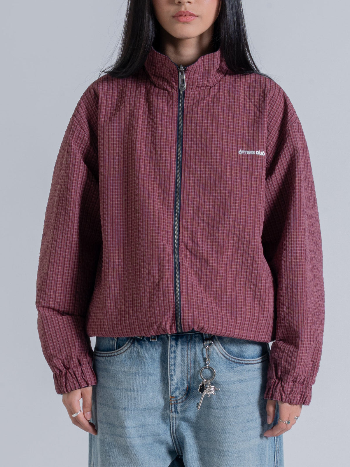 IN-BETWEEN REVERSIBLE JACKET - NAVY/BURGUNDY