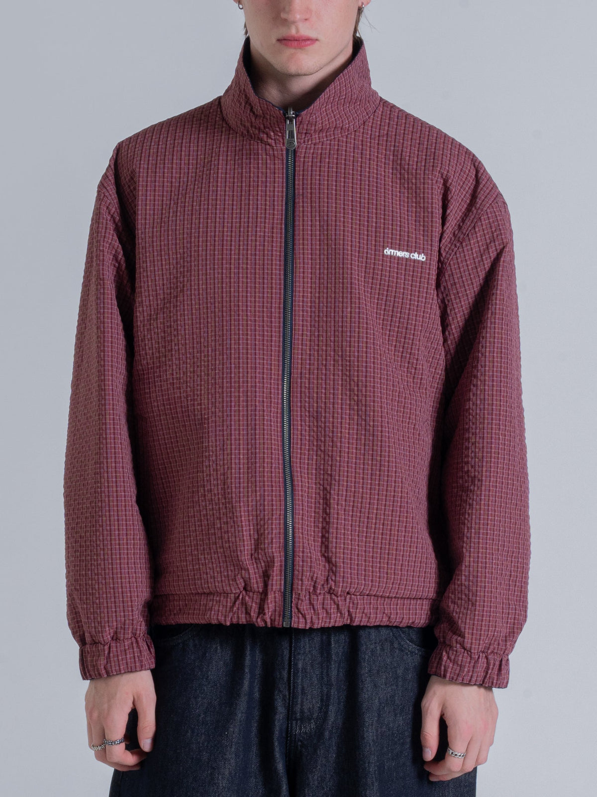 IN-BETWEEN REVERSIBLE JACKET - NAVY/BURGUNDY